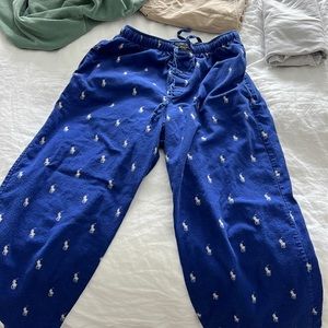 Polo pajama pants